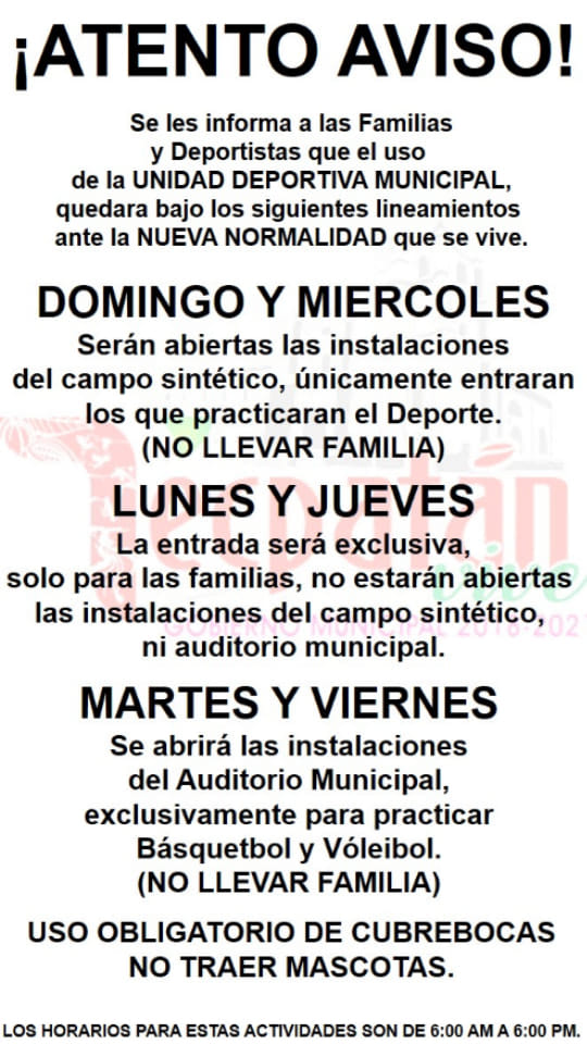 ¡ATENTO AVISO!